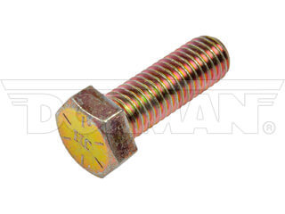 Class 10.9, M12 Hex Head Cap Screw, Zinc Plated Steel, 35 mm L