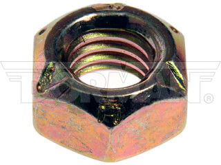 Dorman 962026 0.43-14 in. Grade 8 Prevailing Torque Lock Nut, Yellow Zinc