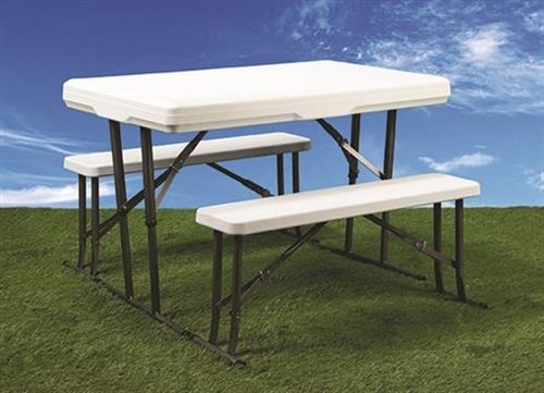 Faulkner TABLE, Picnic Table And Nesting Benches; 28-3/4 | Camping World