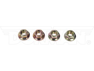 Dorman 982006D Class 10.9 Flanged Nut, Yellow Zinc