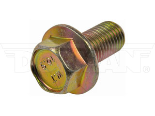 Dorman 981521D M10-1.5 x 20 mm Flanged Bolt, Yellow Zinc - Class 10.9