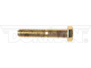 Dorman 981551D M10-1.25 x 50 mm Hex Bolt, Yellow Zinc - Class 10.9