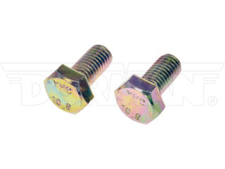 Dorman 981520D M10-1.5 x 20 mm Hex Bolt, Yellow Zinc - Class 10.9