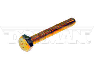981245D M6-1.0 x 45 mm Hex Bolt - Yellow Zinc - Class 10.9