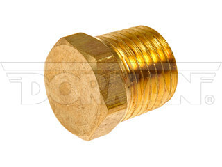 Dorman 785422D 0.25 in. MNPT Hex Head Brass Pipe Plug for 1975-1993 General Motors