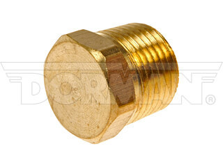 Dorman 785424D 0.37 in. MNPT Hex Head Brass Pipe Plug