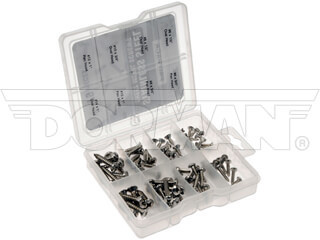 Dorman 799510D Stainless Steel Pro Pack Sheet Metal Screws, Natural