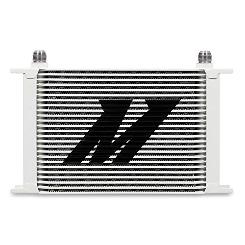 Picture of Mishimoto MMOC25WT Universal 25 Row Oil Cooler&#44; White