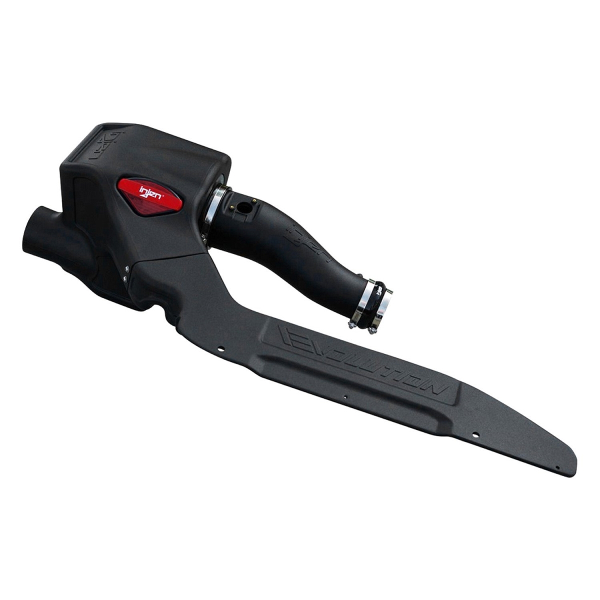 EVO2200C Evolution Series Rotomolded Black Cold Air Intake System with Oiled Red Filter for 2016-2018 Tacoma Toyota