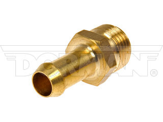 Inverted Flare Male Connector Barbed End 18 MNPT Thread Size 122 Length Brass