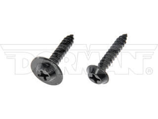 Dorman 961220D No. 8, M4.2 Trim Screw Assortment, Black