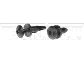 OE Replacement For General Motors Push Rivet Black Plastic Pack Of 6