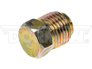 Dorman 785450D 0.18 in. Hex Head Steel Pipe Plug, Brass