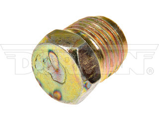 Dorman 785452D 0.31 in. Hex Head Steel Pipe Plug, Brass
