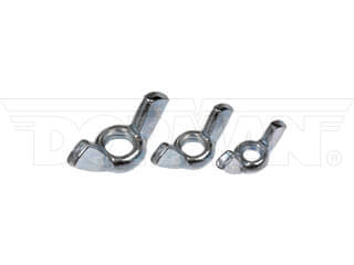 Dorman 784801D 0.25-20 in. Wing Nut Assortment, Clear Zinc