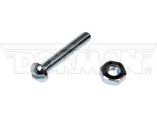 Dorman 784710D No. 8-32 x 1 in. Machine Screw with Nuts, Clear Zinc