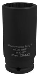 W83177 32 mm Axle Nut Socket - 12 Point