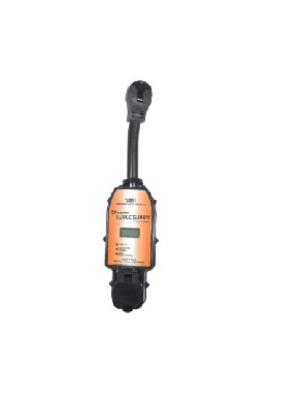 Southwire Surge Guard Portable 50-Amp 120/240-Volt Bluetooth-Capable Surge Protector in Blue | Camping World
