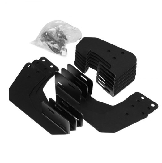 DZ15340 Rough Step Mounting Brackets for 2019 GMC Sierra 1500