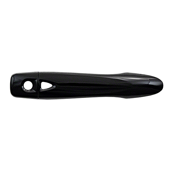 DH68581SBK Door Handle Covers with Smart Key for 2016-2019 Nissan Kicks, Gloss Black