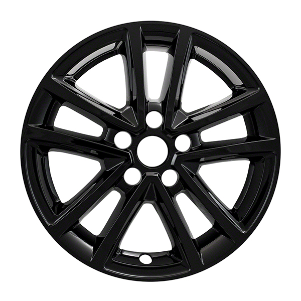 IMP423BLK 16 in. 10 Spoke Impostor Wheel Skins for 2015-2018 Ford Focus, Gloss Black