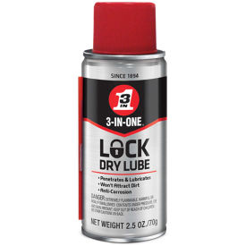 120077 3-in-1 2.5 oz Lock Dry Lube