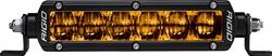 Rigid Industries RIGID 6" SR-Series SAE Compliant Fog Light - Black with Yellow Light | Camping World
