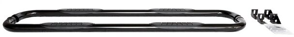 BLAK27CHX 3 in. Round Black Nerf Bar for 2019 Chevy Silverado 1500