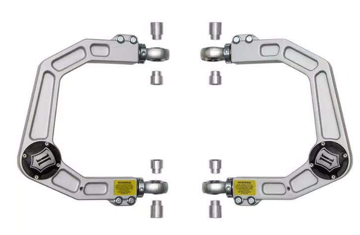 58550DJ Delta Joint Billet Upper Control Arm Kit for 2005 Plus Tacoma