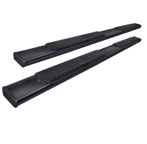 2851265 5 in. R5 Series Cab Length Black Nerf Step Bars for 2019 Chevy Silverado 1500