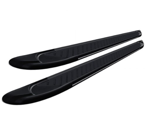 USA 60033419 RAL-TB Series Cab Length Black Running Boards for 2019 Chevy Silverado 1500 Extended Cab