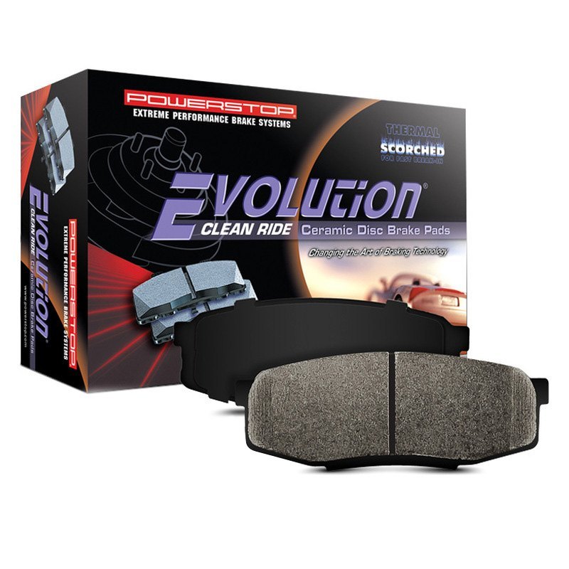 161612 Z16 Evolution Clean Ride Ceramic Rear Disc Brake Pads for 2013-2019 Ford Explorer