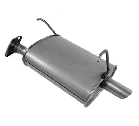 21670 Quiet-flow Stainless Steel Oval Muffler for 2006-2012 Mitsubishi Eclipse