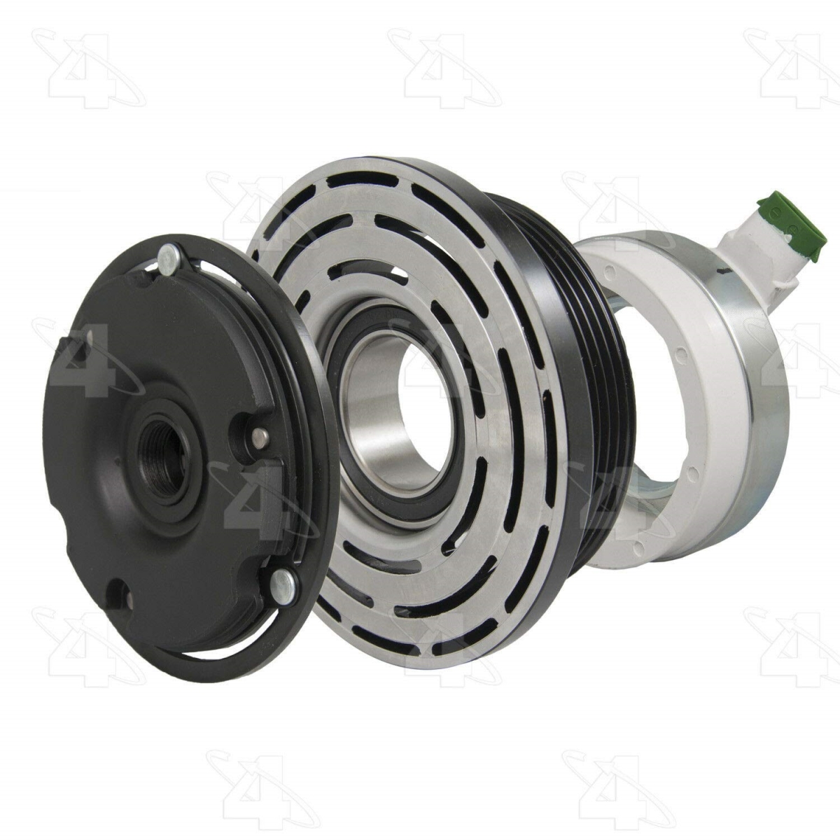 Four Seasons 47631 Steel AC Compressor Clutch Assembly with Coil for 1999-2001 Chevy CK Pickup