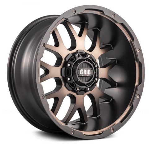 22952D87 20 x 9.0 in. 5 x 127-139.7 in. Bolt Pattern 0 Offset 87.1 mm Hub Wheel, Matte Black