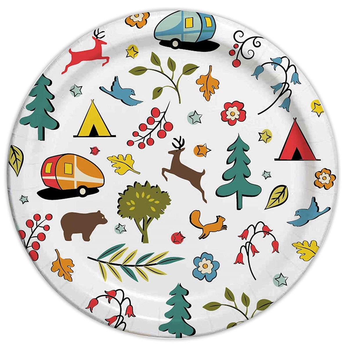 Picture of Camp Casual CC007W10 10.062 ft. Paper Plate - Pack of 24