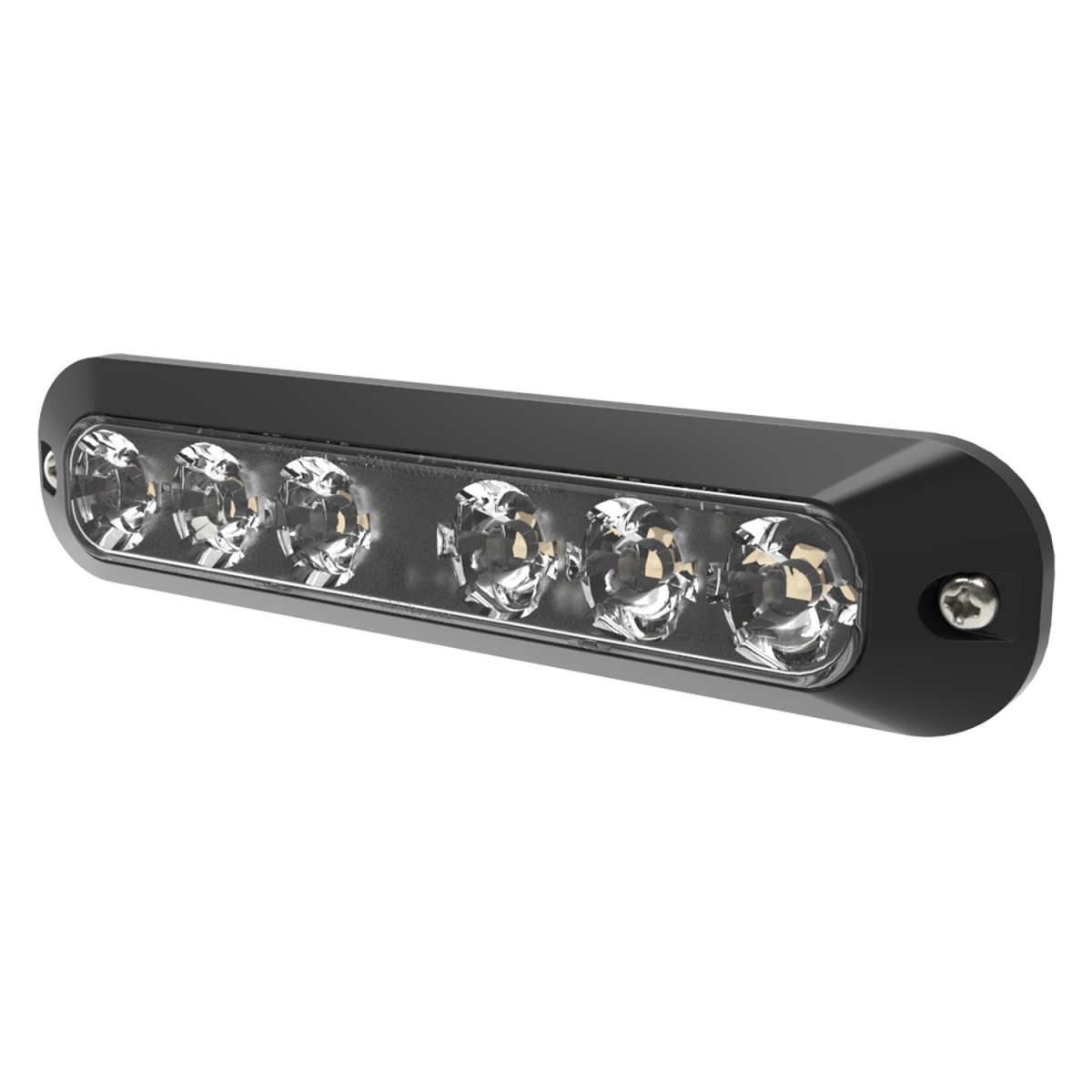 ED3705AC 5.5 in. Surface Mount Split-Color LED Strobe Light - Amber & White