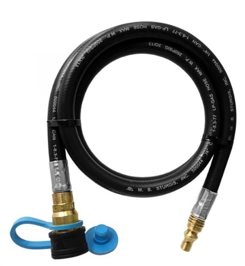 100395120M Thermoplastic LP Gas Hose 120 in.