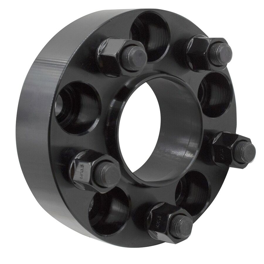 55005500HC Billet Aluminum Wheel Adapter - Silver - 71.5 mm - Set of 2 - Durable Performance