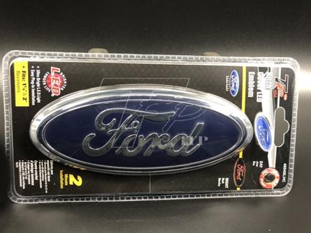 44116LTGEC 7 in. Chrome OEM Look Lighted Tailgate Logo Emblem for 2009-2014 Ford F-150