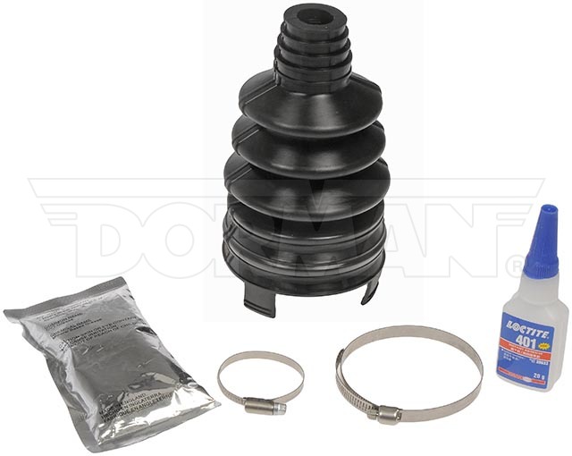 Dorman 614700 Split CV Boot with Quick Drying Adhesive for 1980-2010 Ford Escape - Black