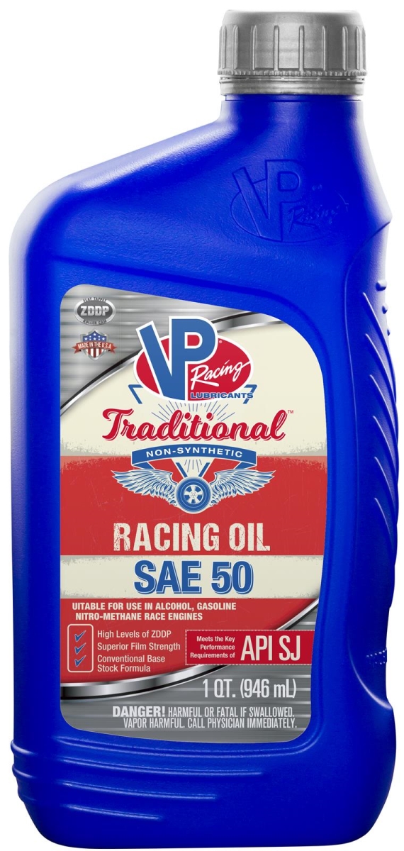 SAE 50 Traditional Non Synthetic Racing Oil