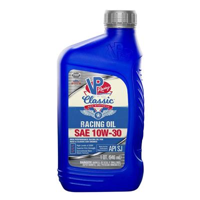 SAE 10W-30 Classic Non Synthetic Racing Oil