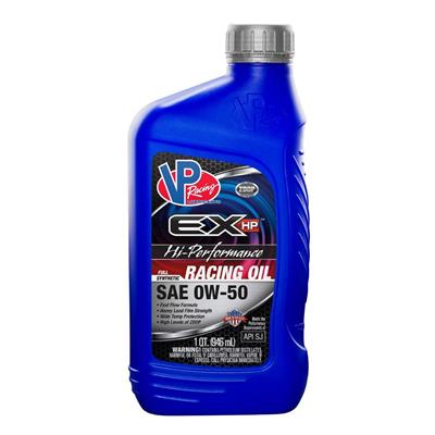 V45-2758 EX HP SAE 0W-50 High Performance Racing Oil