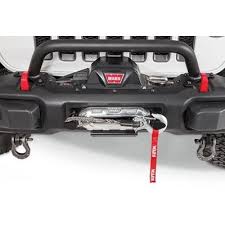 Warn Industries 102300 Fairlead Backing Plate Hook Stay for 2020 Jeep Wrangler JL Sport, Red