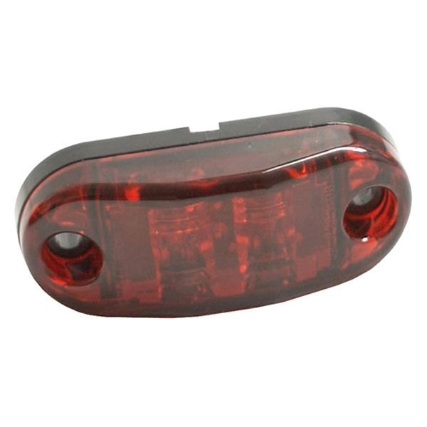 Grote Perlux 47012 2.5 in. Red Oval LED Clearance Marker Light Lamp