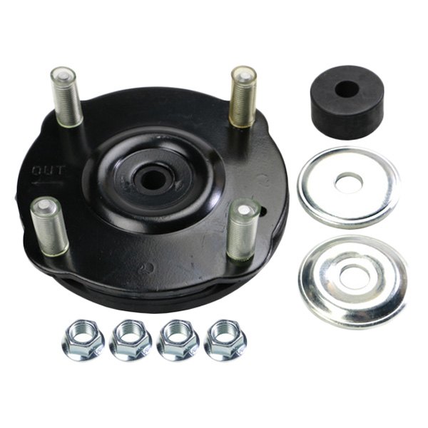 Moog K160444 Front Upper Left Position Shock Mount Bracket for 2005-2017 Nissan Frontier, Black