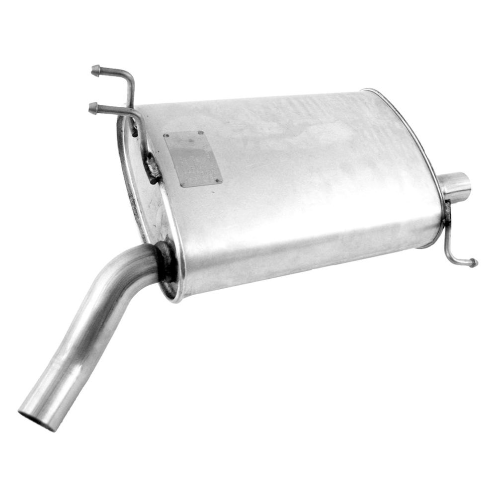W22-53754 Quiet-Flow Stainless Steel Oval Aluminized Exhaust Muffler & Pipe Assembly for 2008-2012 Honda Accord
