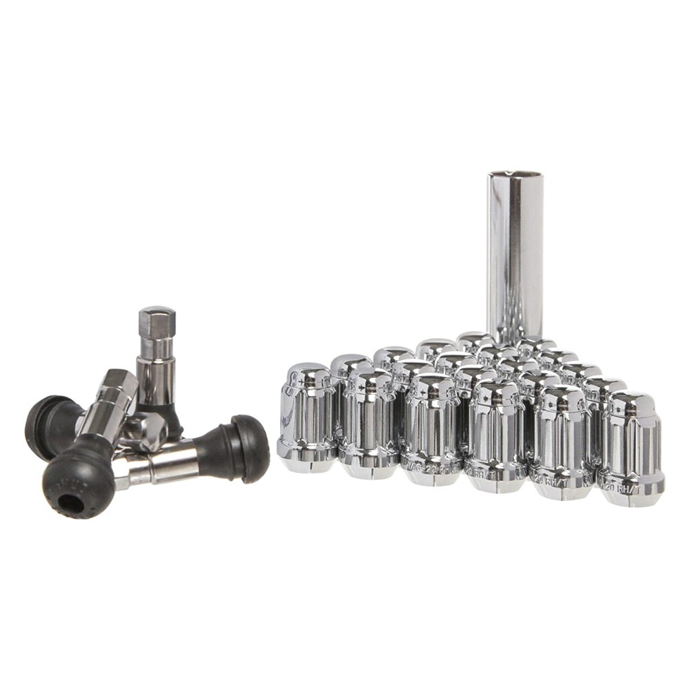 WHEEL INSTALLATION KIT 6 Lug Kit 14 Millimeter x 15 Thread Size 60 Degree Conical Acorn 138 In