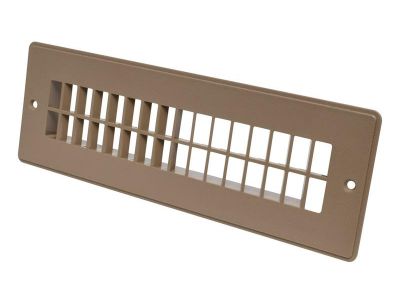 2.25 x 10 in. Floor Grille, Beige
